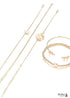 Pulseras Boho de Oro Tierra y Naturaleza Lauren